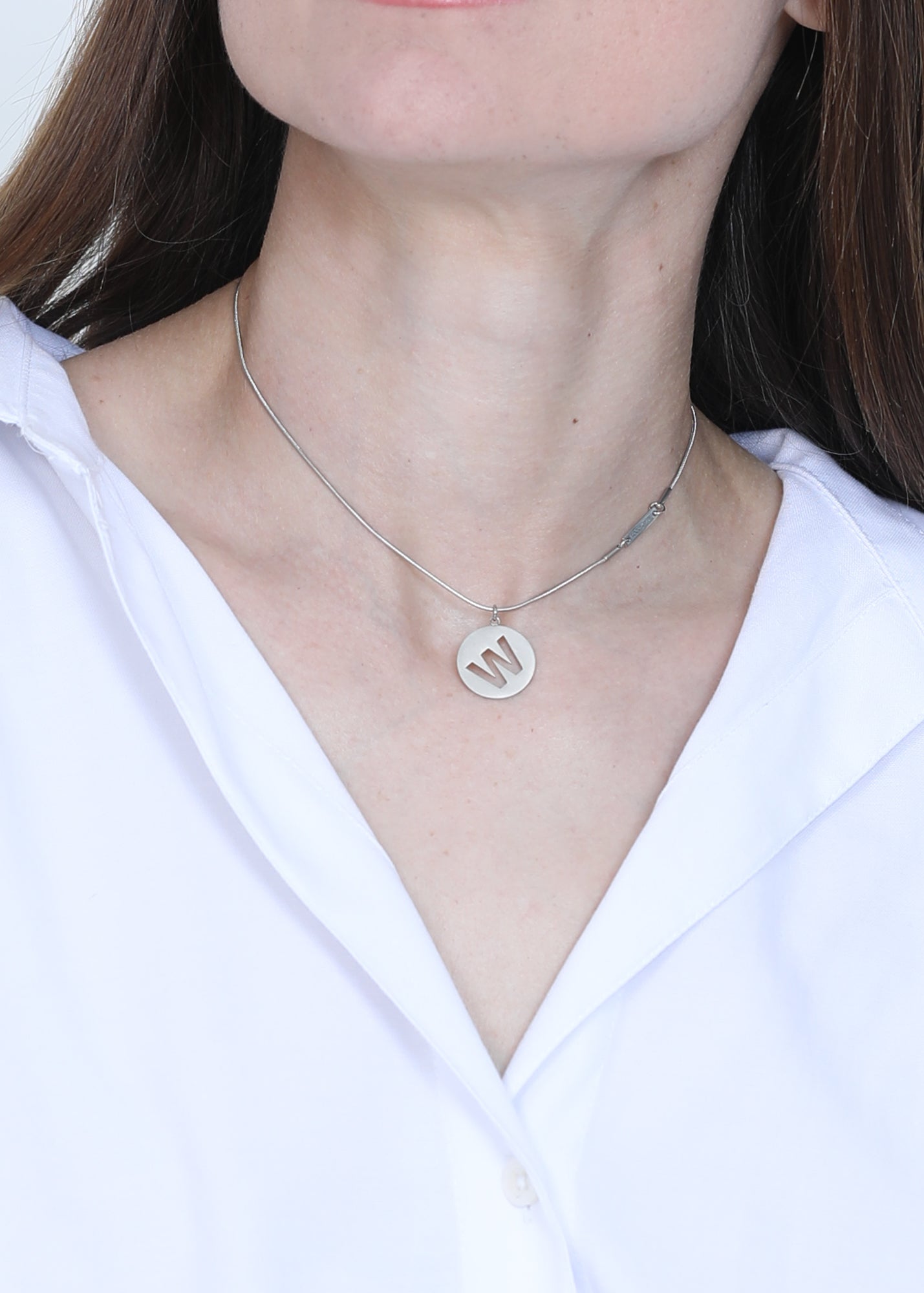 Short Necklace in steel