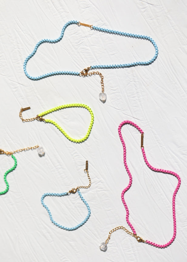 Junior Project Happy Electric Pink Bracelet