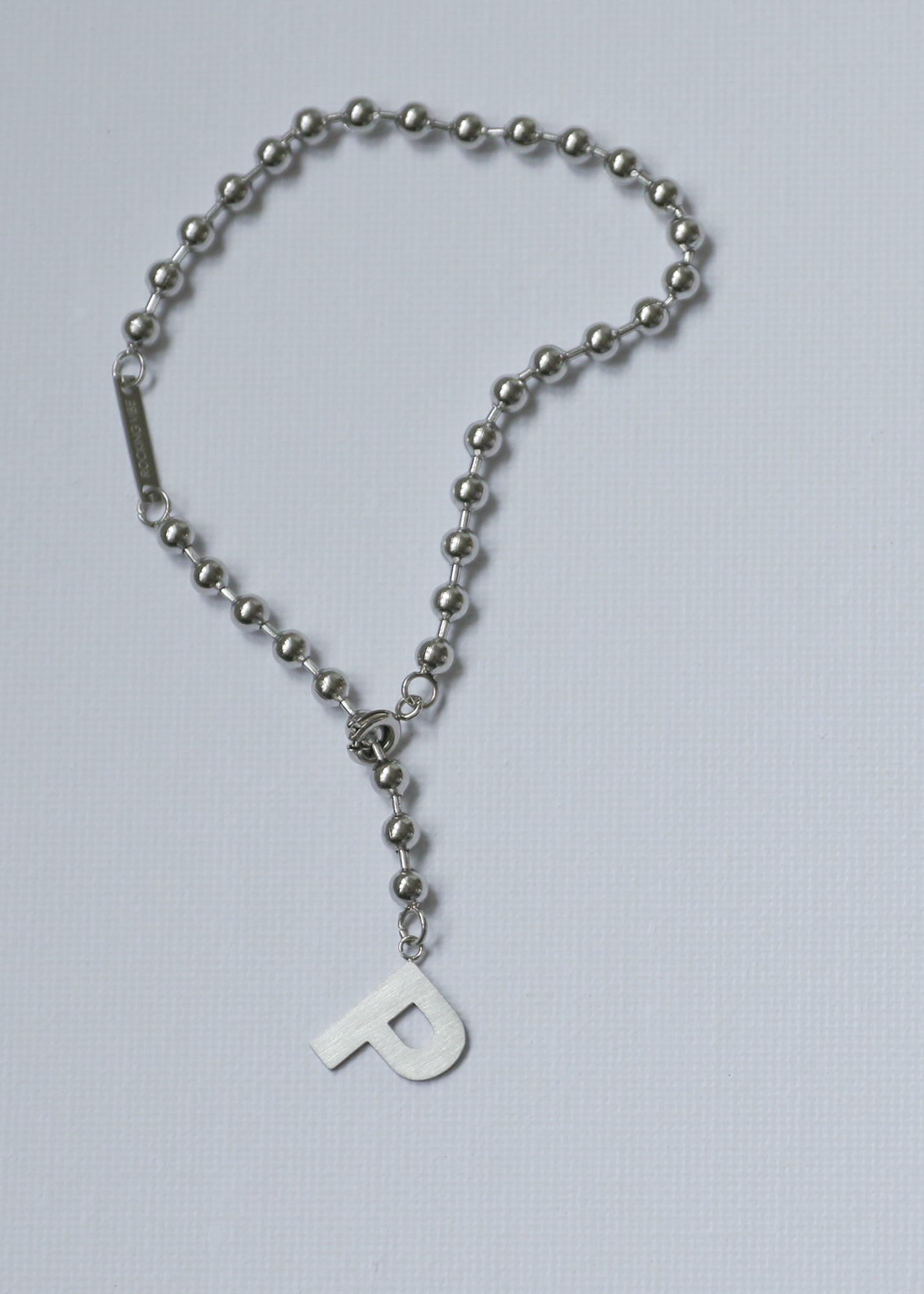 Ball Chain Bracelet in steel