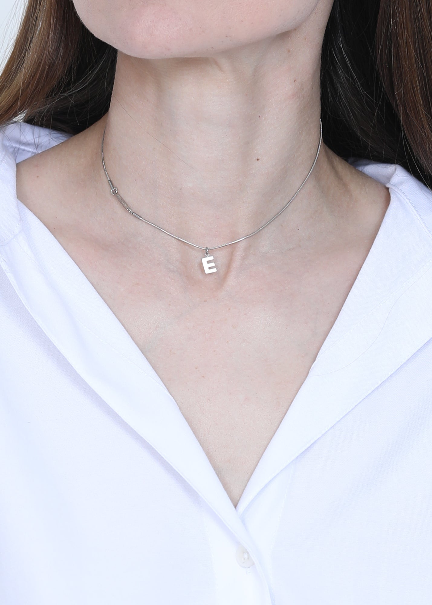Short Necklace in steel