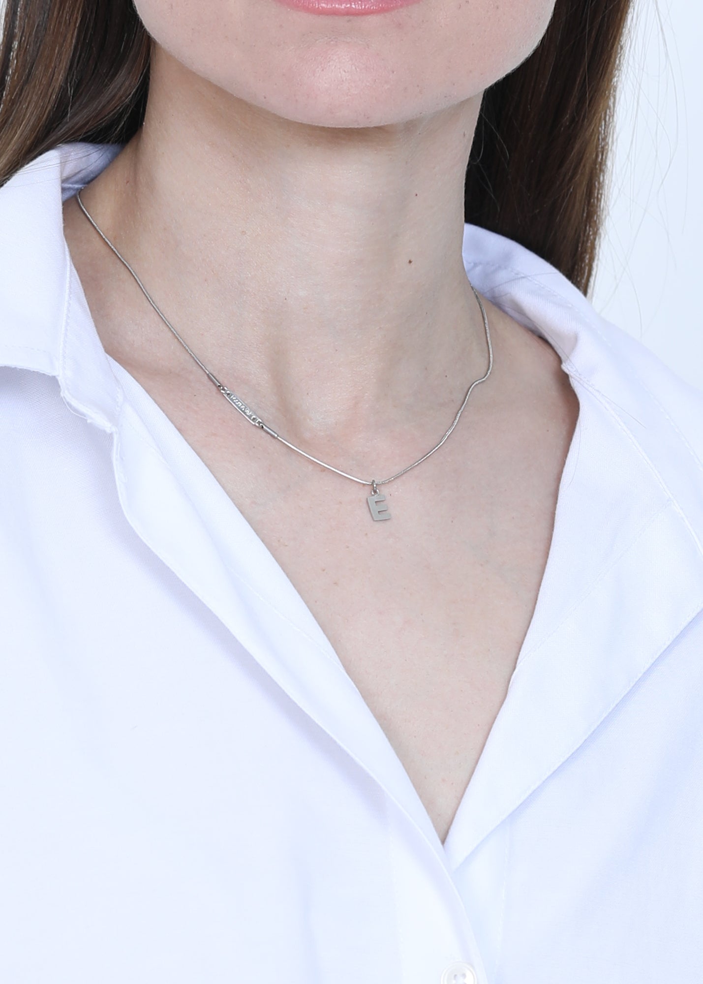 Short Necklace in steel