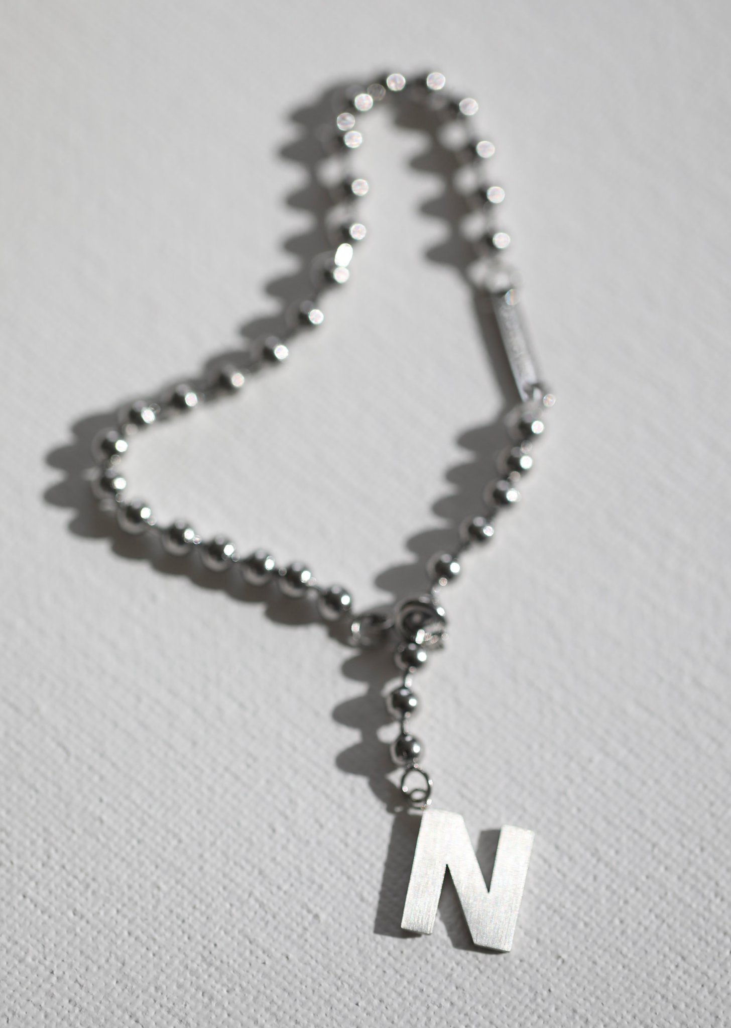 Ball Chain Bracelet in steel