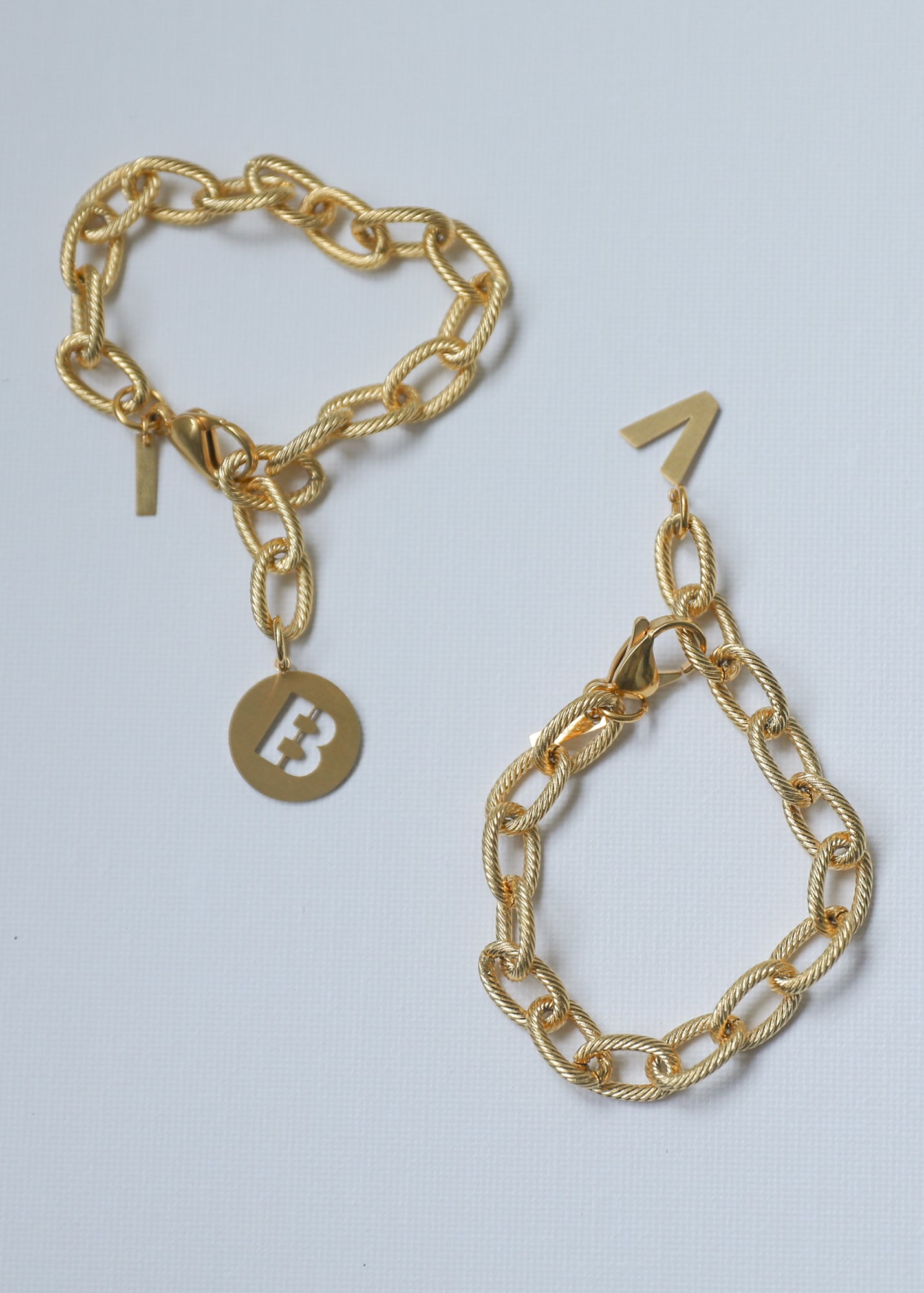 Chunky bracelet in gold - Rocking Vibe