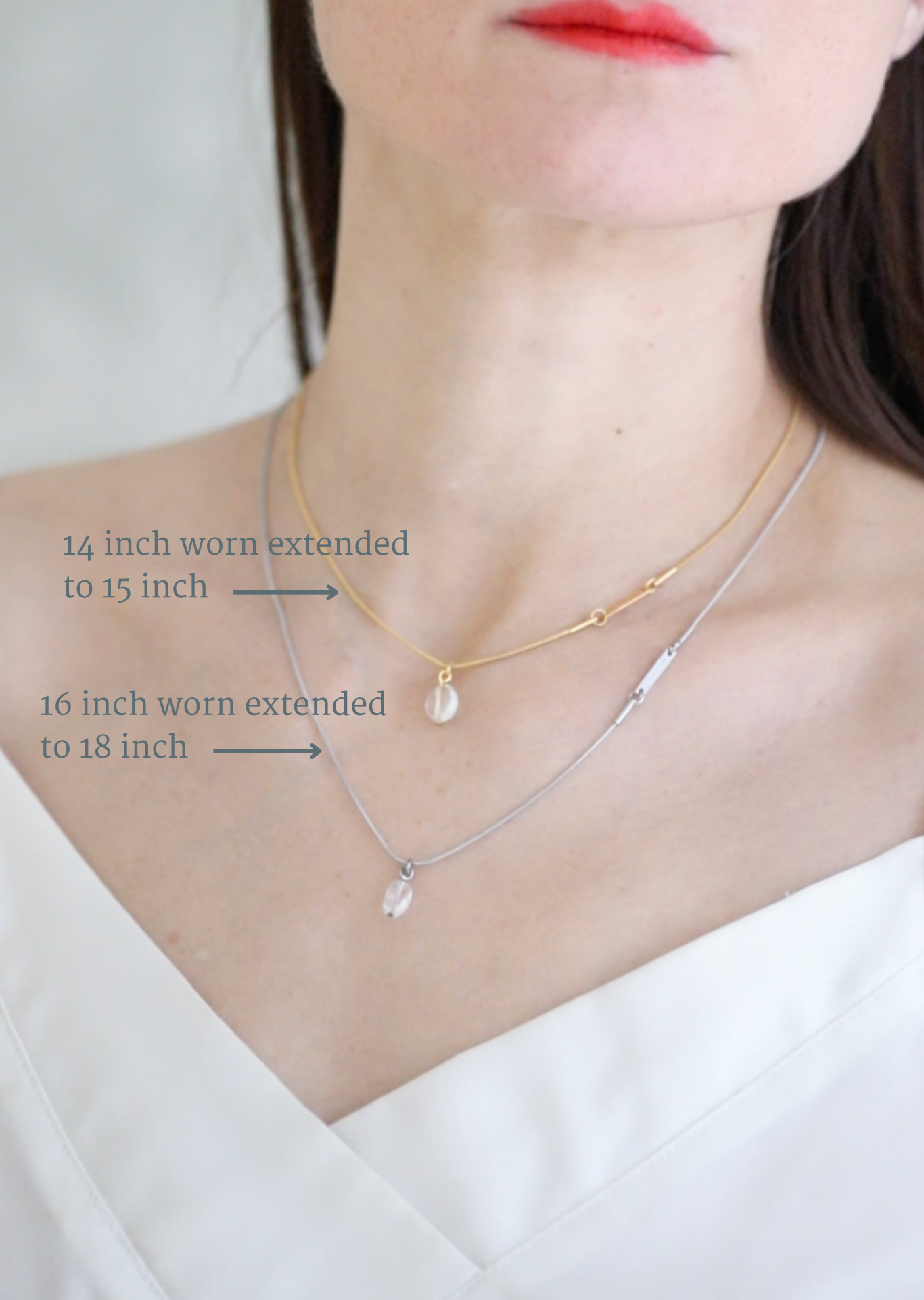 Droplet 16 inch necklace - Rocking Vibe