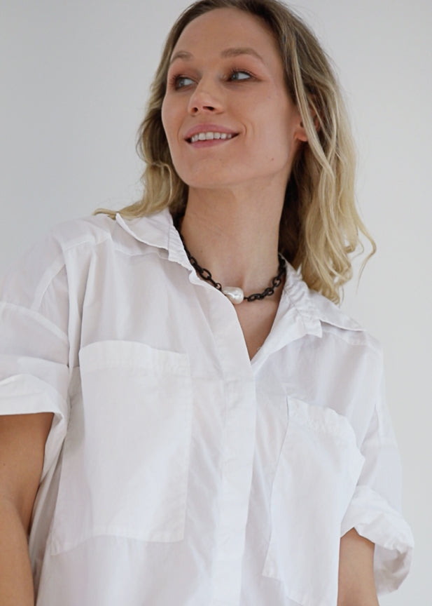 El Mar Grande necklace in gunmetal - Rocking Vibe
