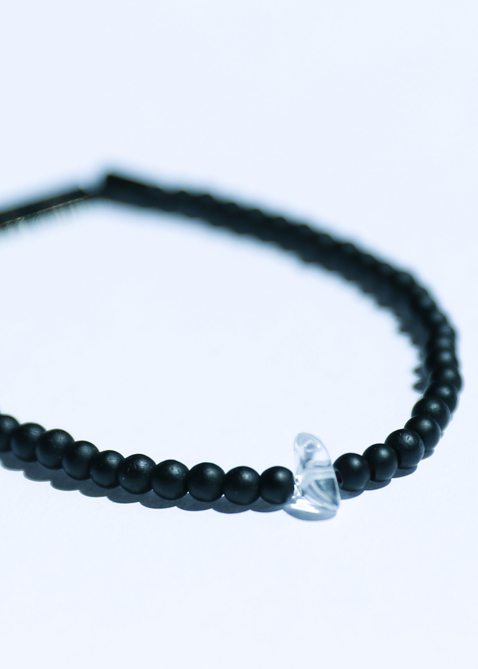 SOUL SPARKLE BRACELET - BLACK AGATE
