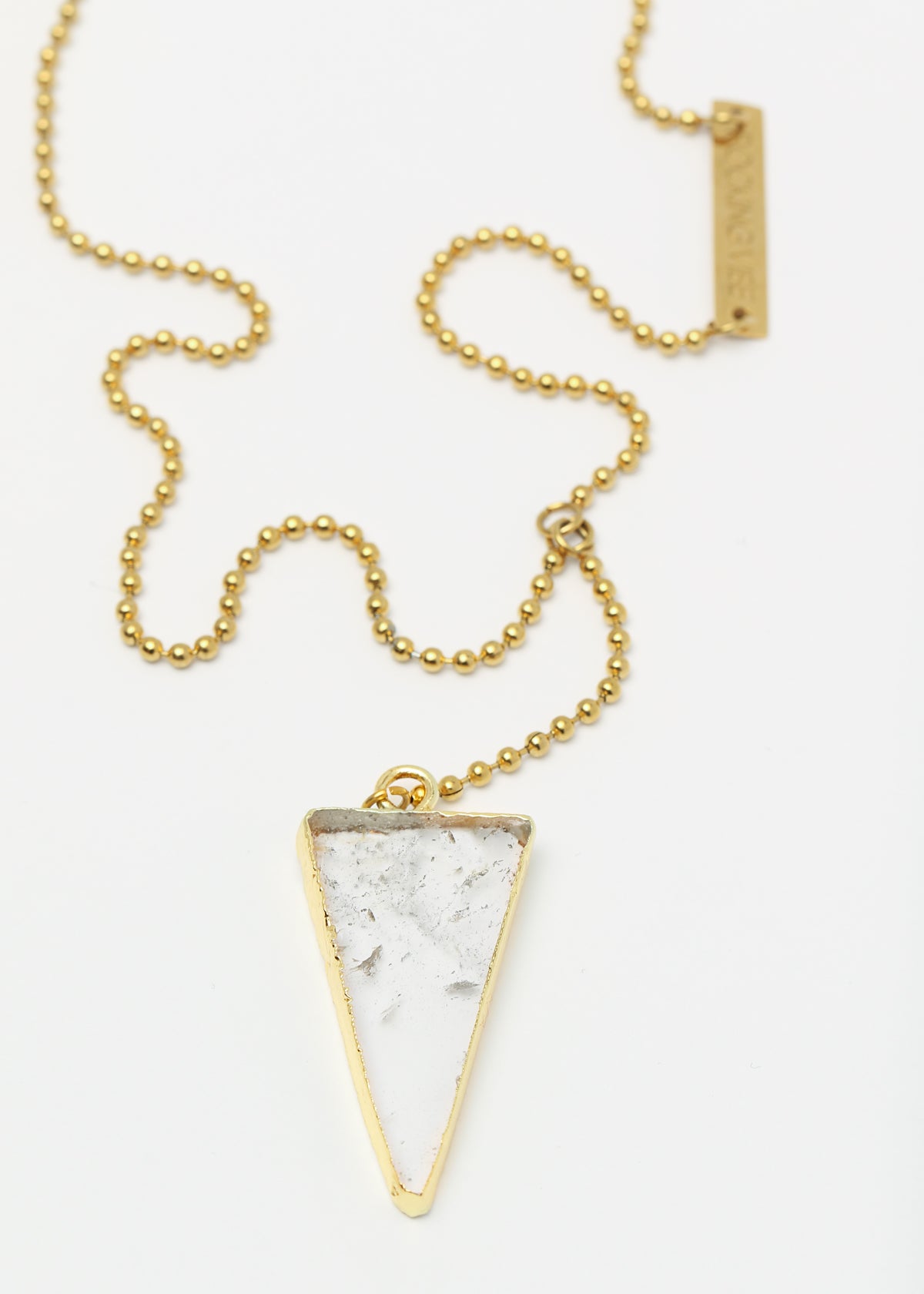 Compass necklace in gold - Rocking Vibe