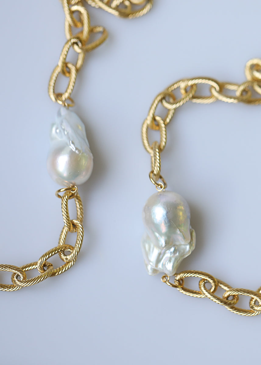 El Mar Grande necklace in gold - Rocking Vibe