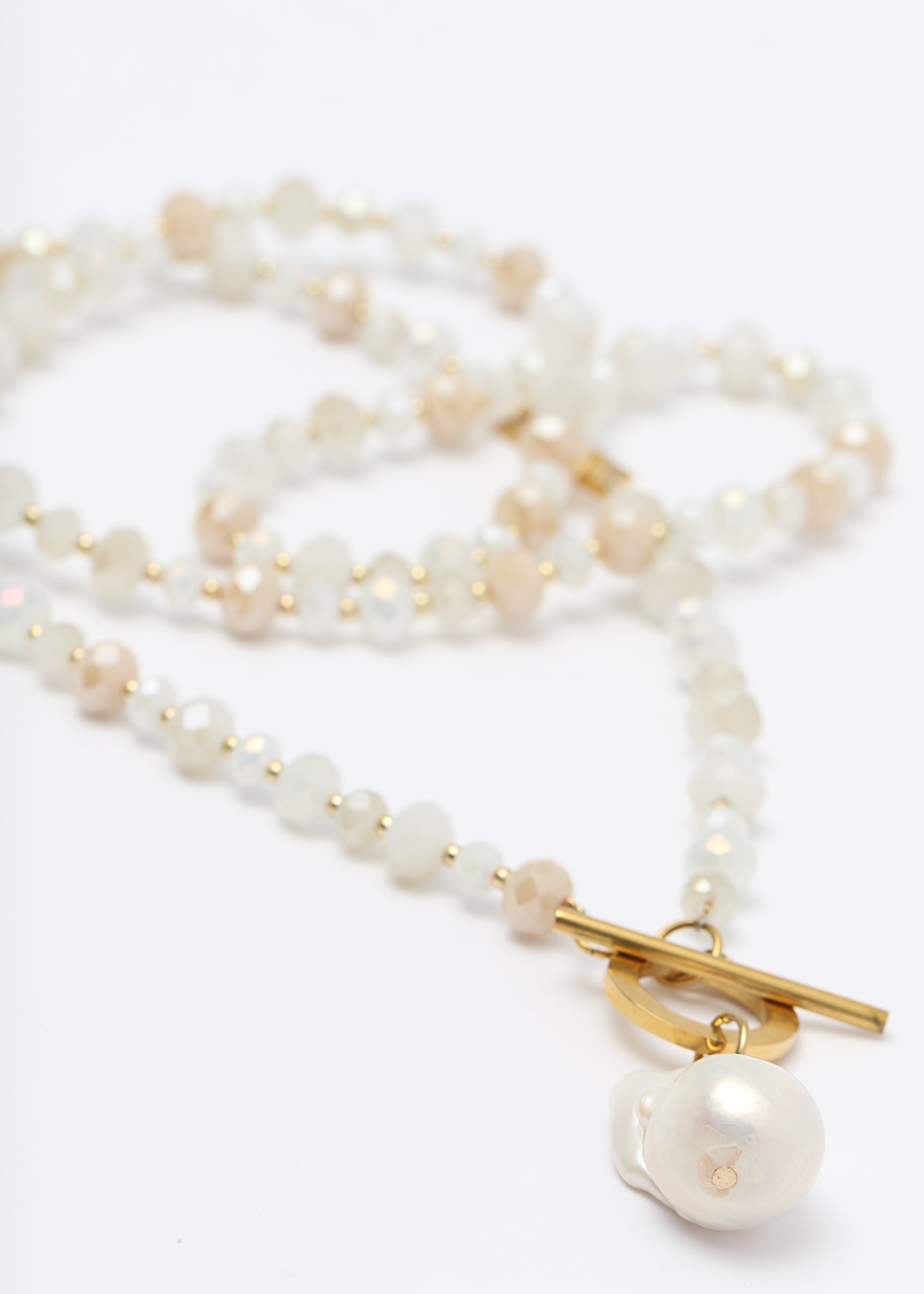 Luminous Soul diffuser necklace in gold - Rocking Vibe