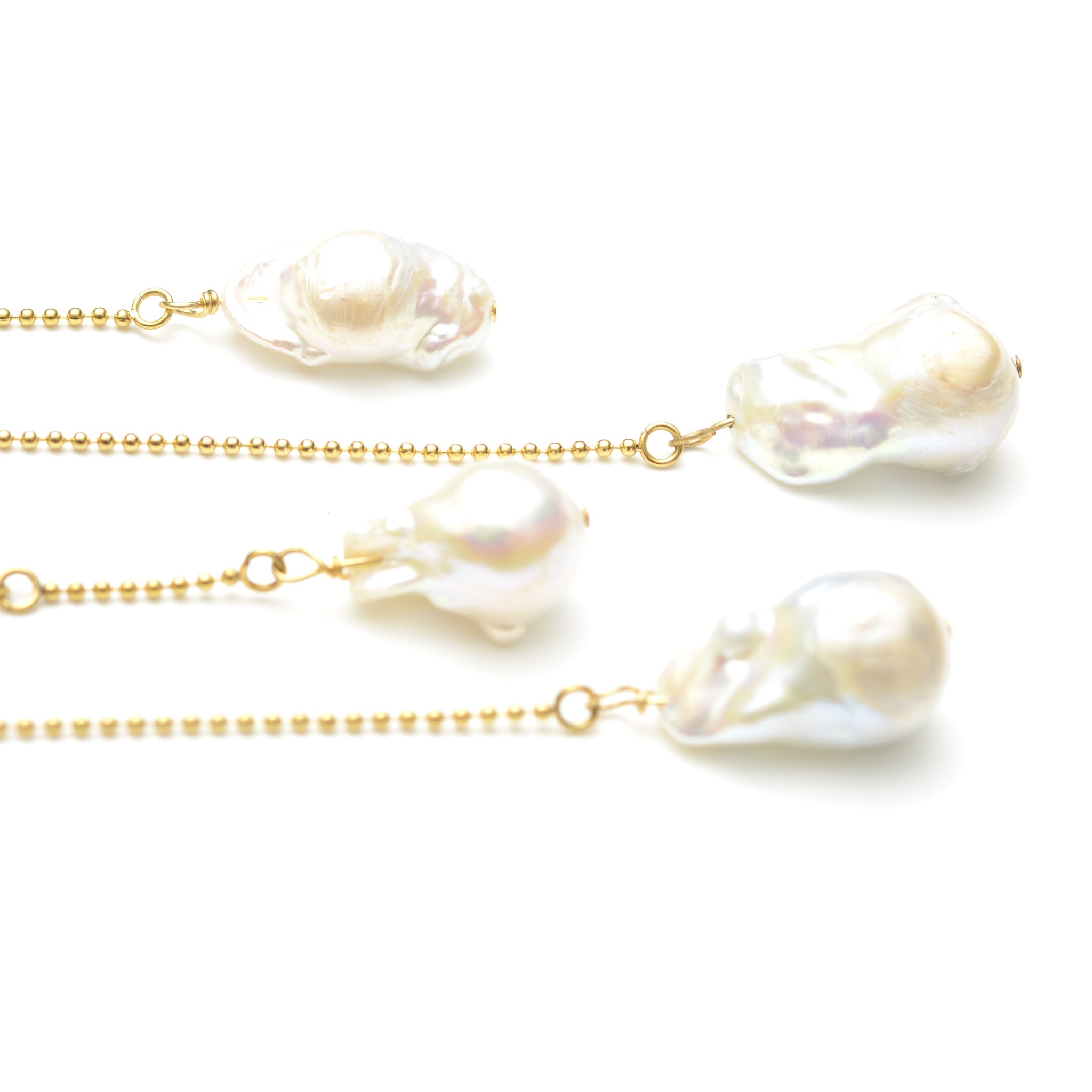 Nurture short diffuser necklace in gold - Rocking Vibe