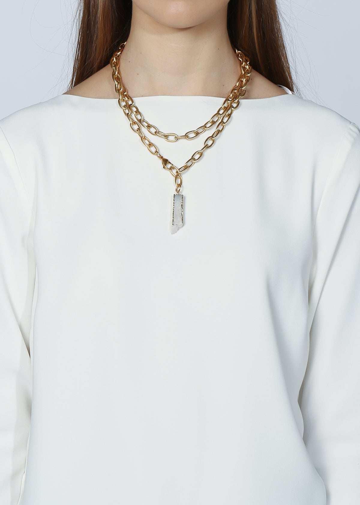 Rebel bracelet in gold, adjustable - Rocking Vibe
