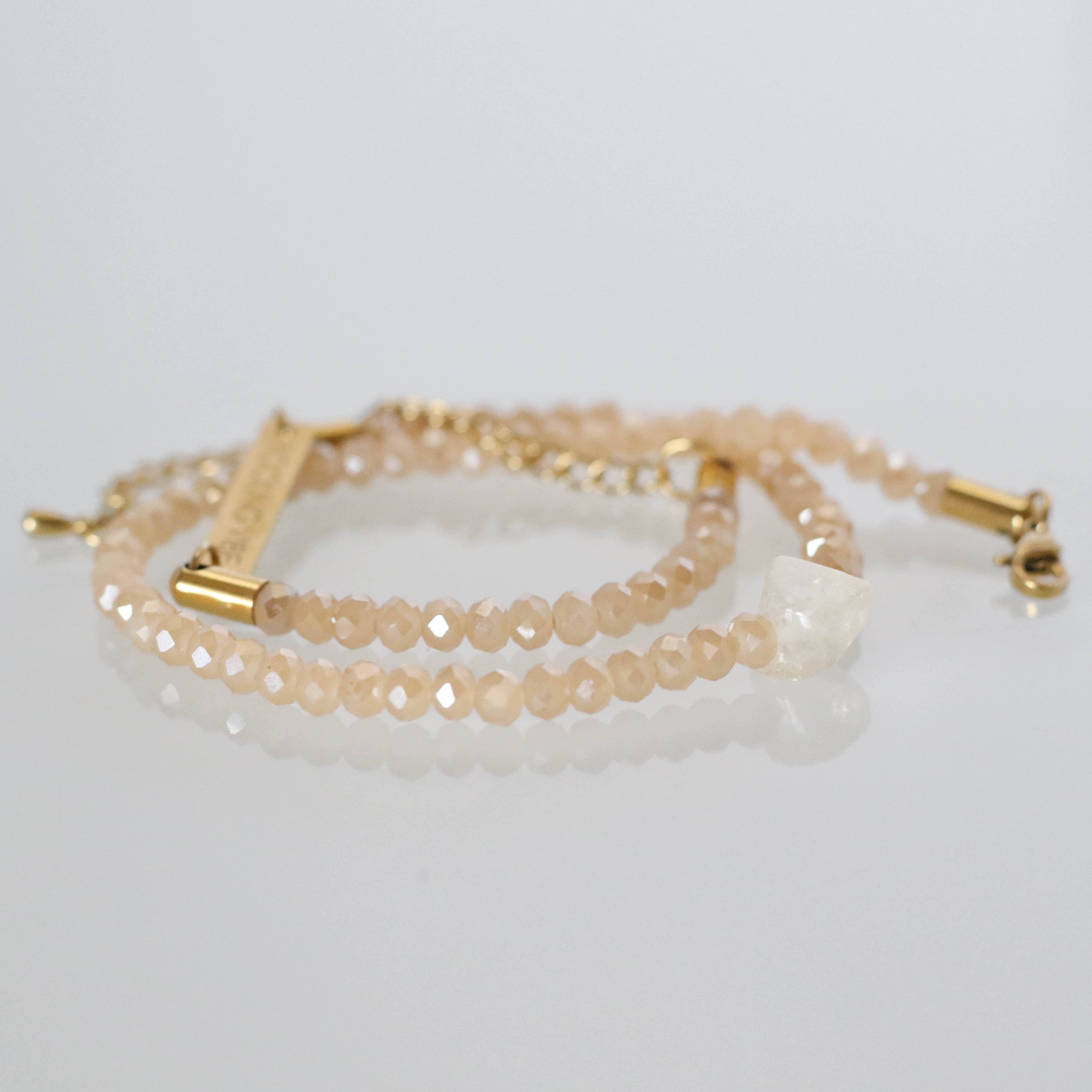 Soul Sparkle choker, champagne - Rocking Vibe