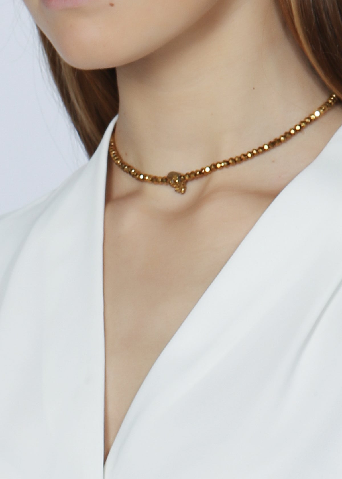 Soul Sparkle choker, gold - Rocking Vibe