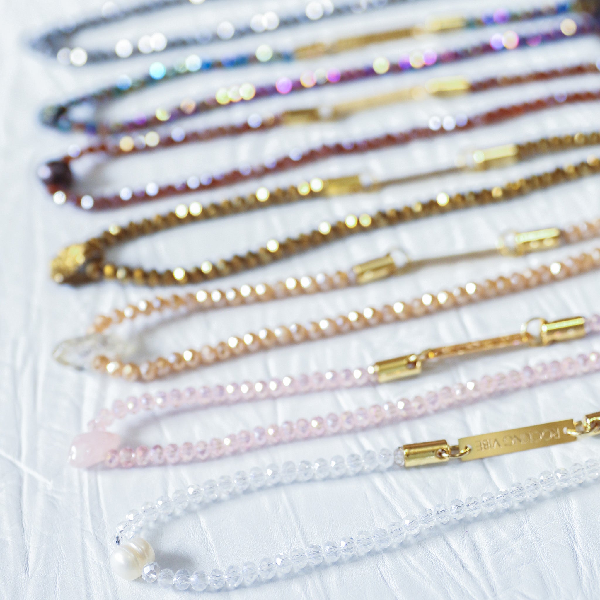 Soul Sparkle choker, silver - Rocking Vibe
