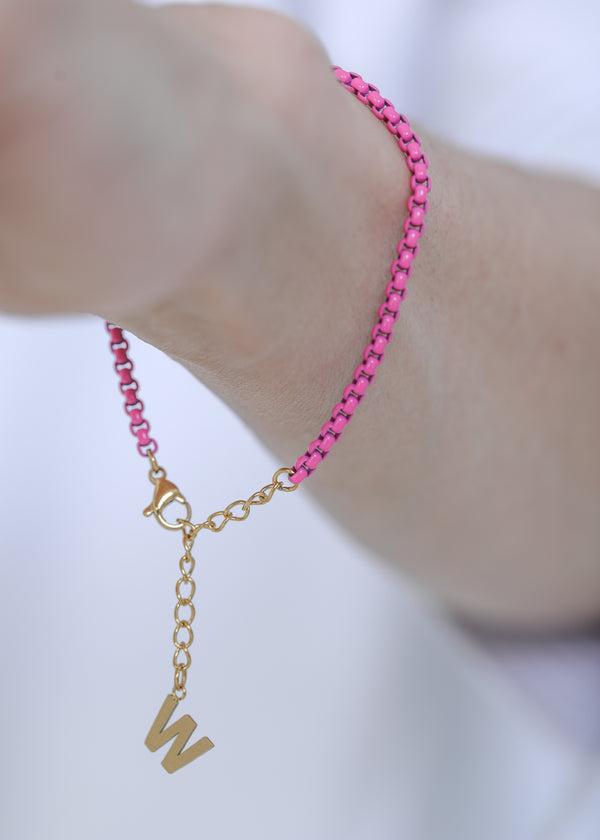 Electric Pink Bracelet