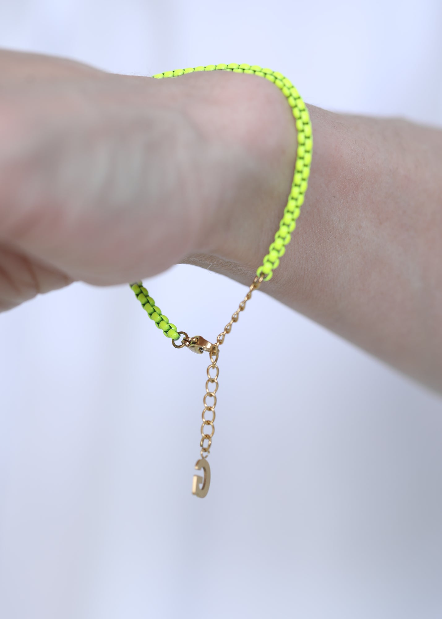 Neon Yellow Bracelet