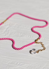 Project Happy Electric Pink Necklace
