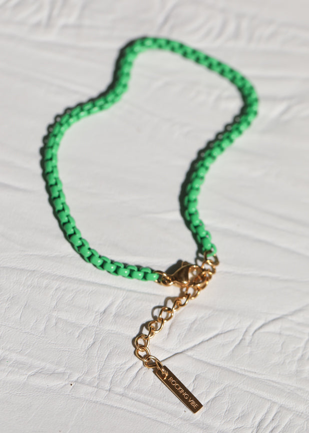 Project Happy Vibrant Green Bracelet