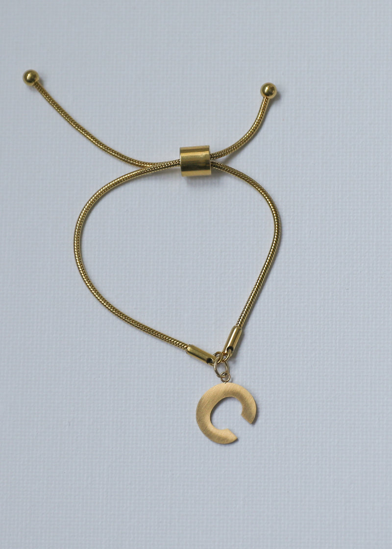 Snake Chain Bracelet in gold