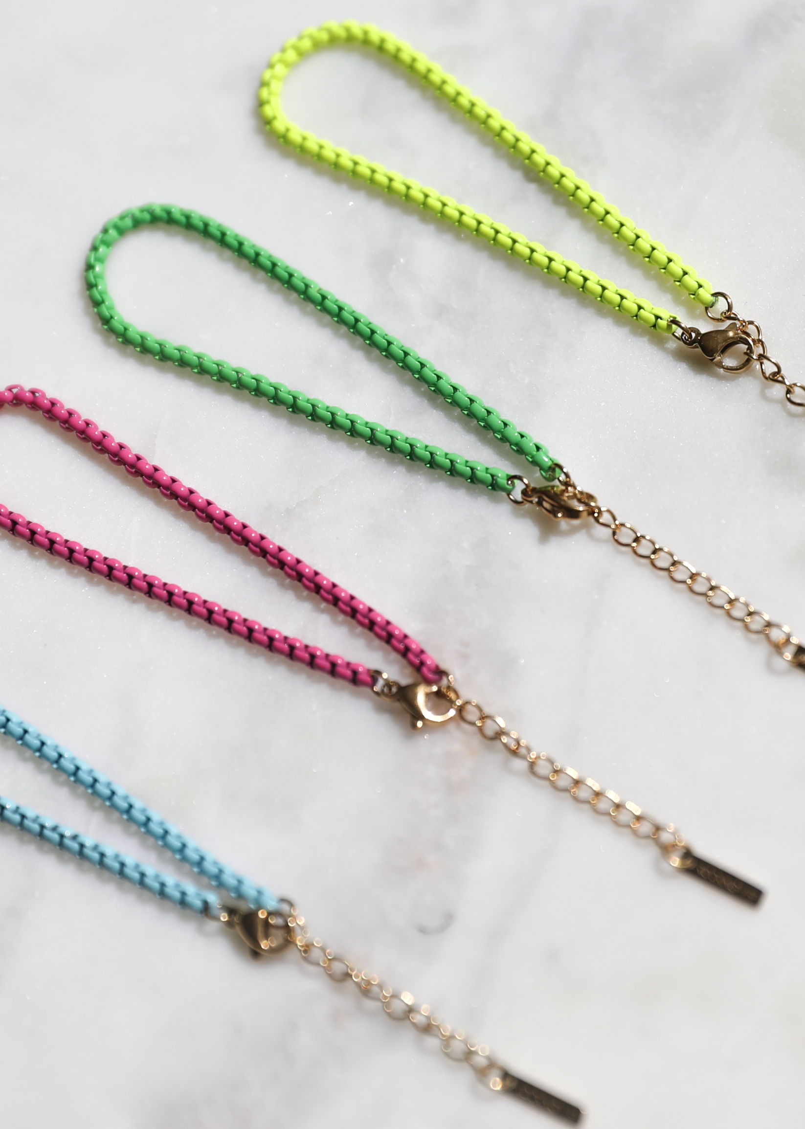 Project Happy Aqua Blue Bracelet