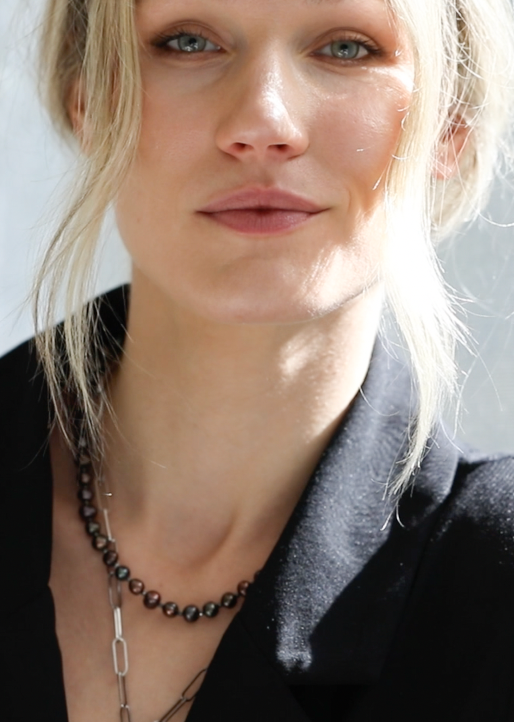 Black Pearl Strand necklace - Rocking Vibe