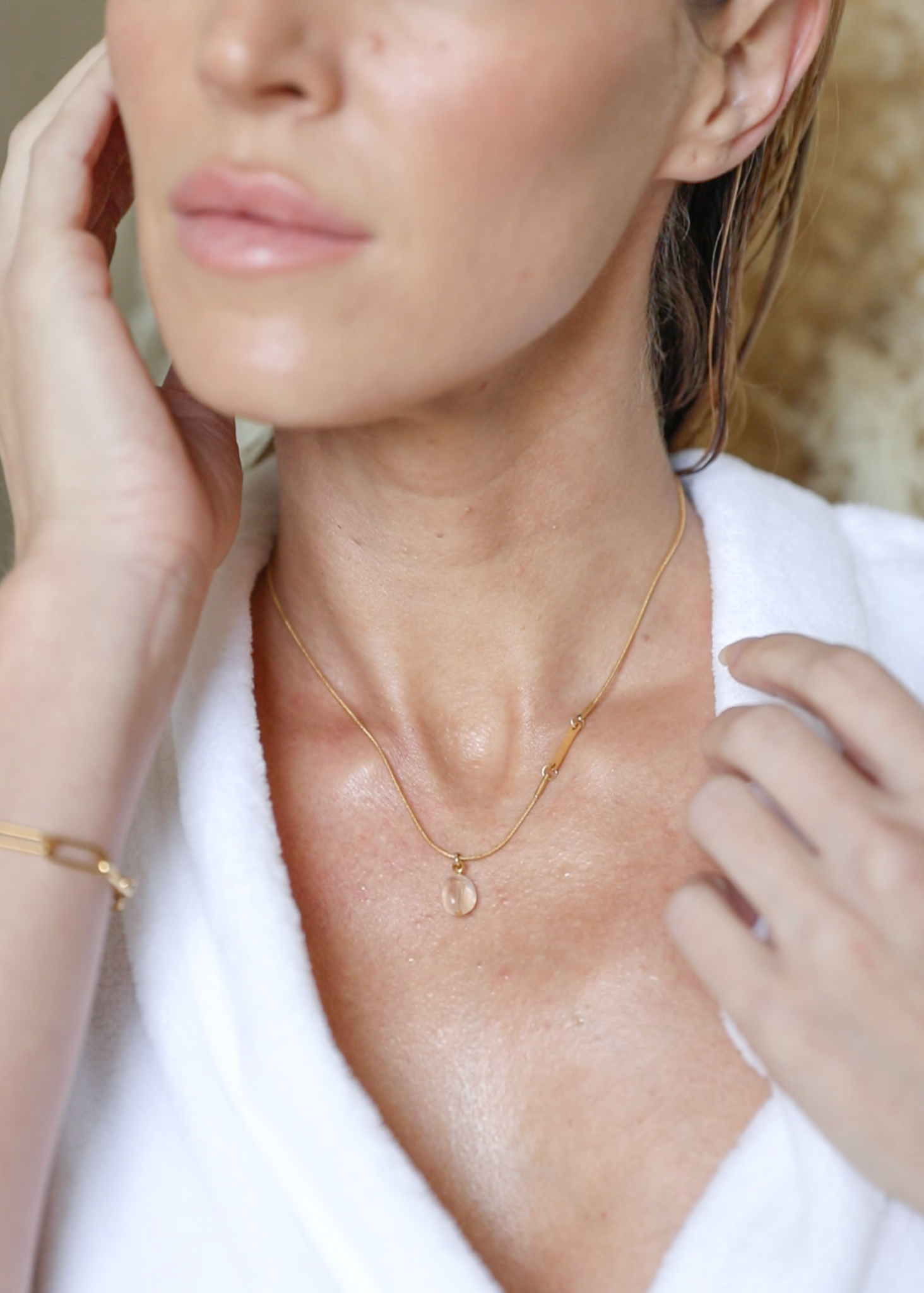 Droplet 14 inch necklace - Rocking Vibe
