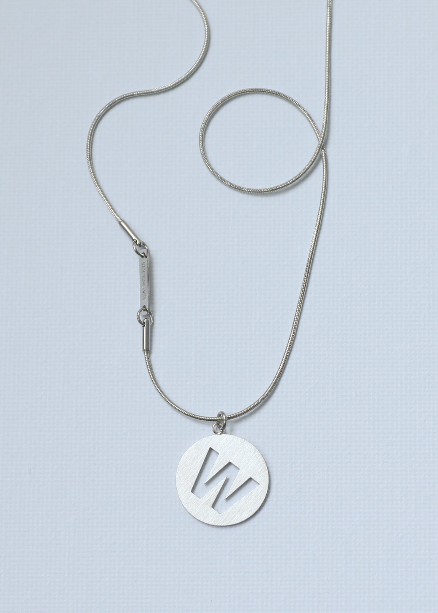 Short necklace in steel - Rocking Vibe