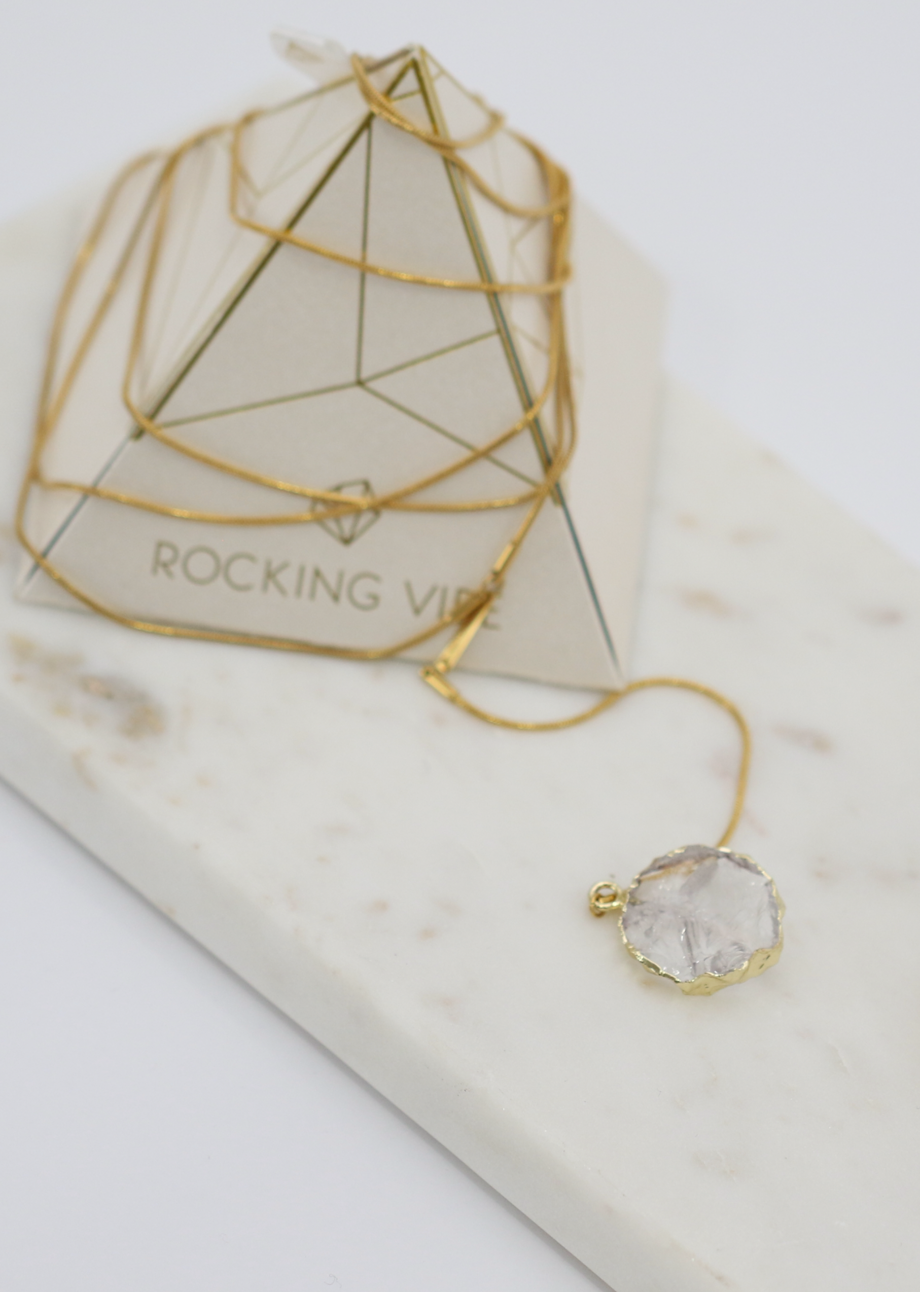 Sphere bracelet in gold, adjustable - Rocking Vibe