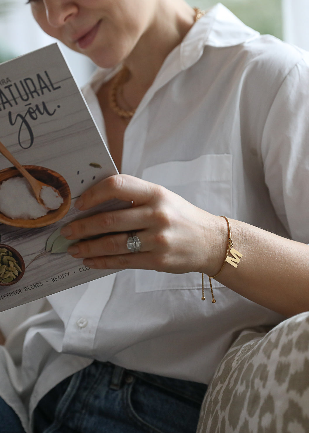 Snake Chain Bracelet in gold