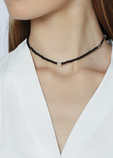 SOUL SPARKLE CHOKER - LIMITED EDITION BLACK AGATE