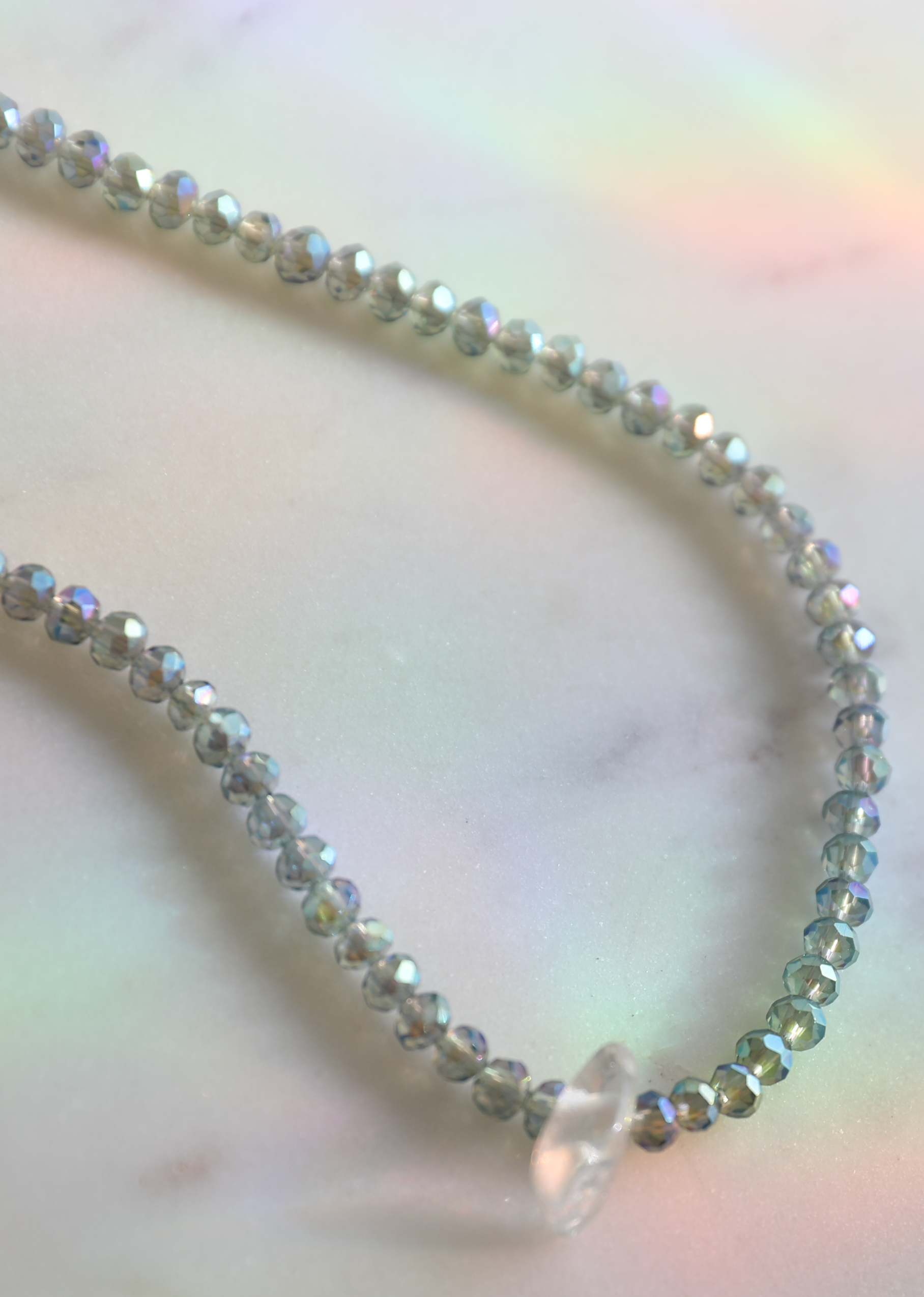 SOUL SPARKLE CHOKER - SAGE