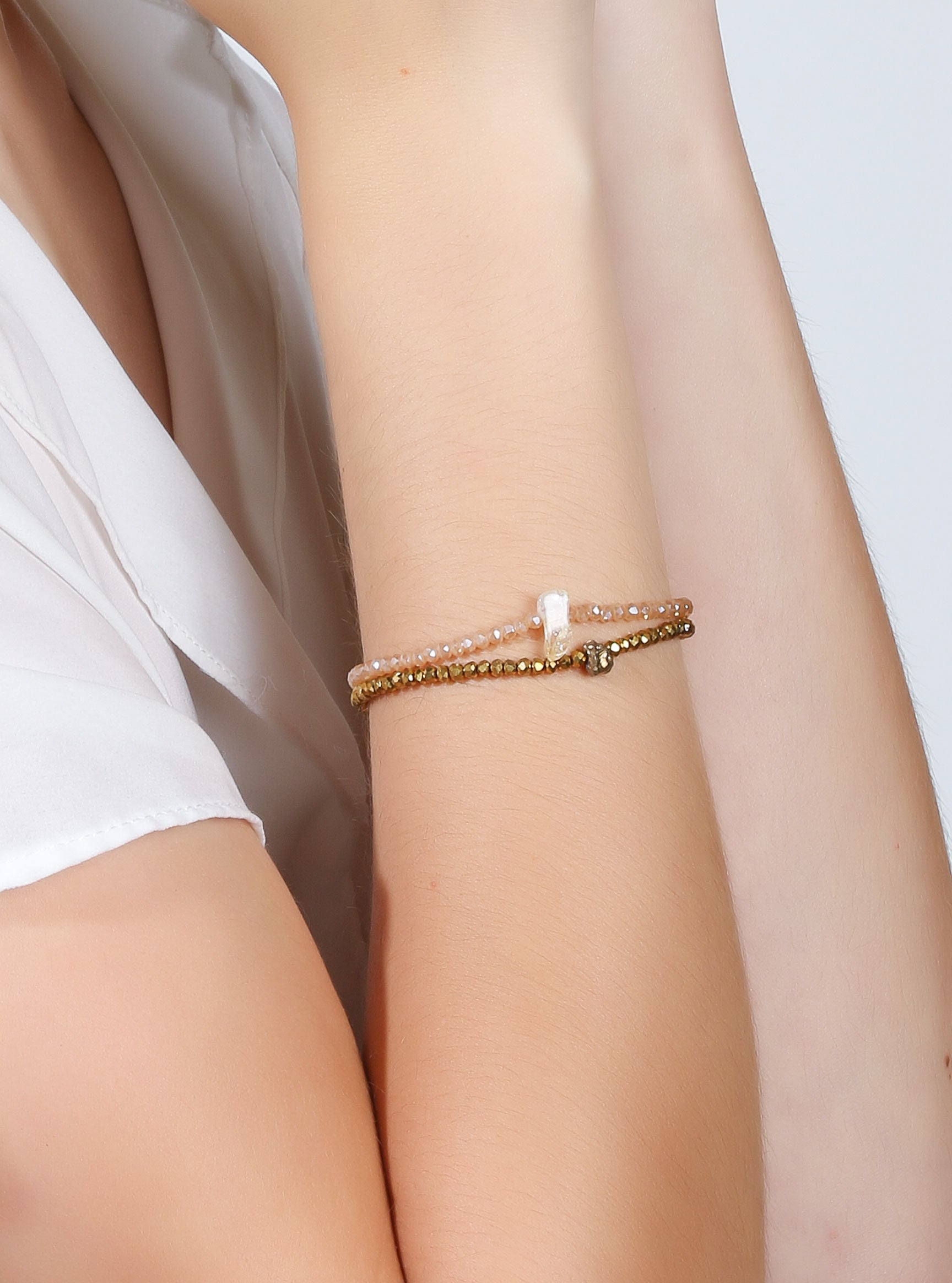 SOUL SPARKLE BRACELET - CHAMPAGNE
