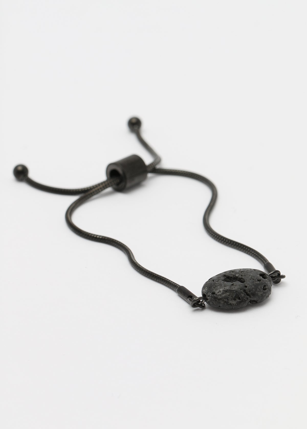 Amplifier Lava bracelet in gunmetal - Rocking Vibe