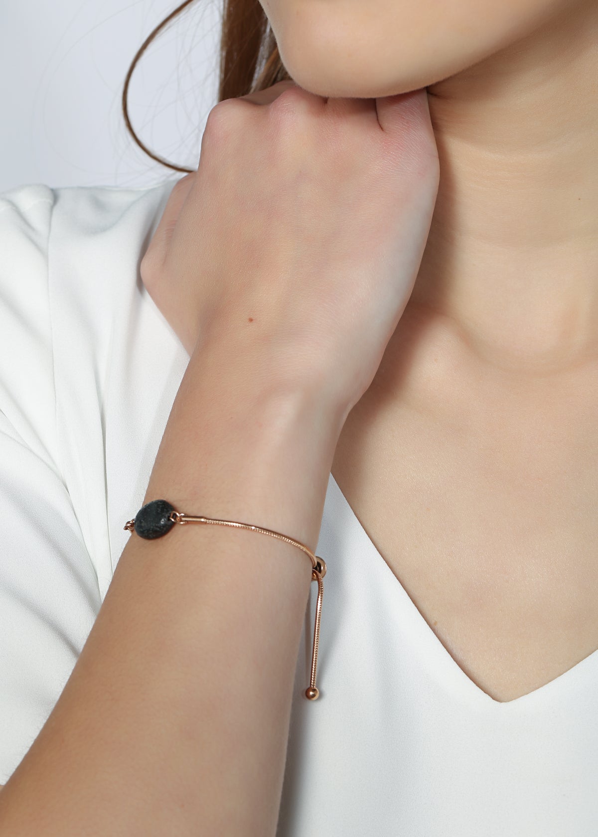Amplifier Lava bracelet in rose gold - Rocking Vibe