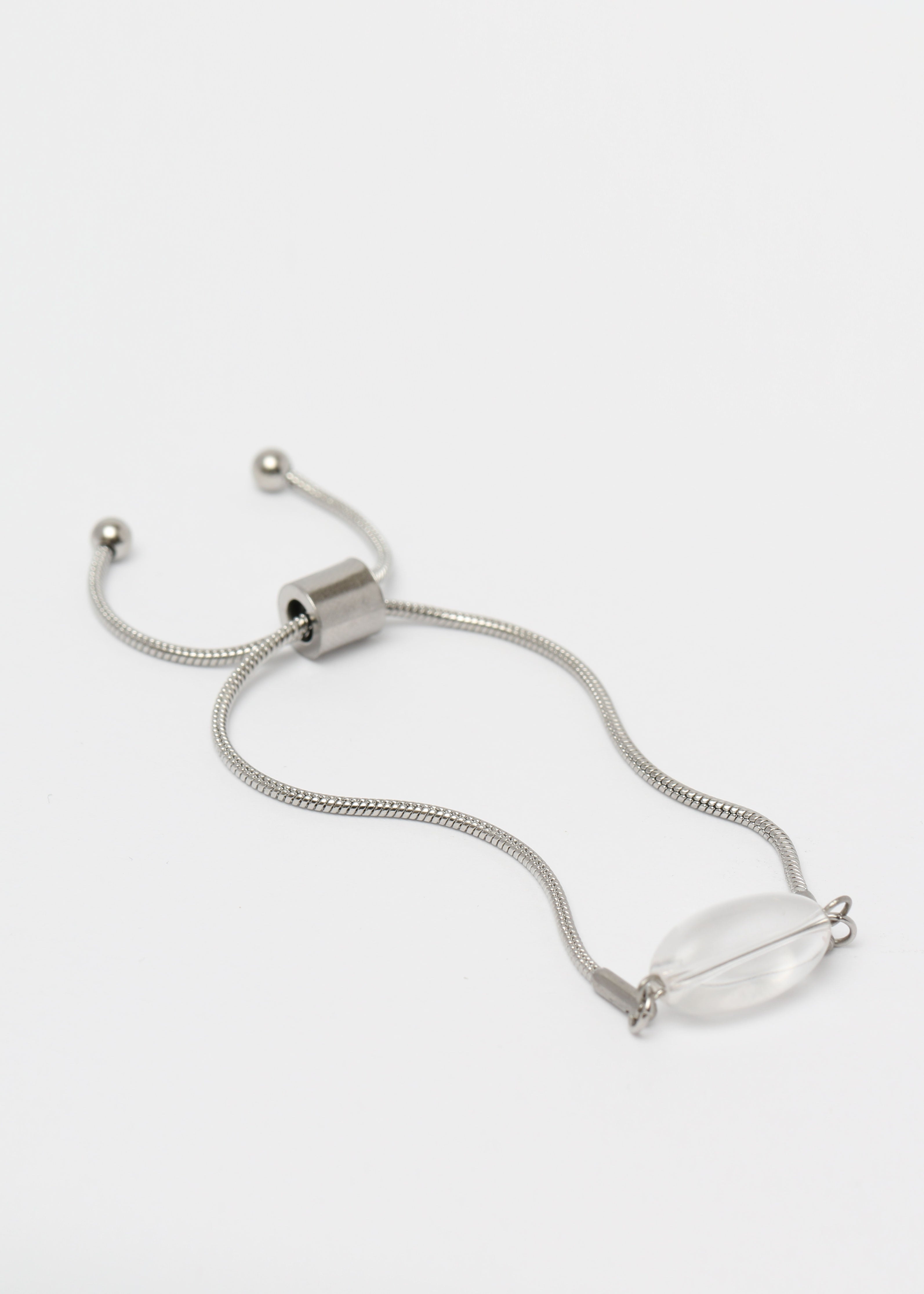 Amplifier quartz bracelet in steel - Rocking Vibe