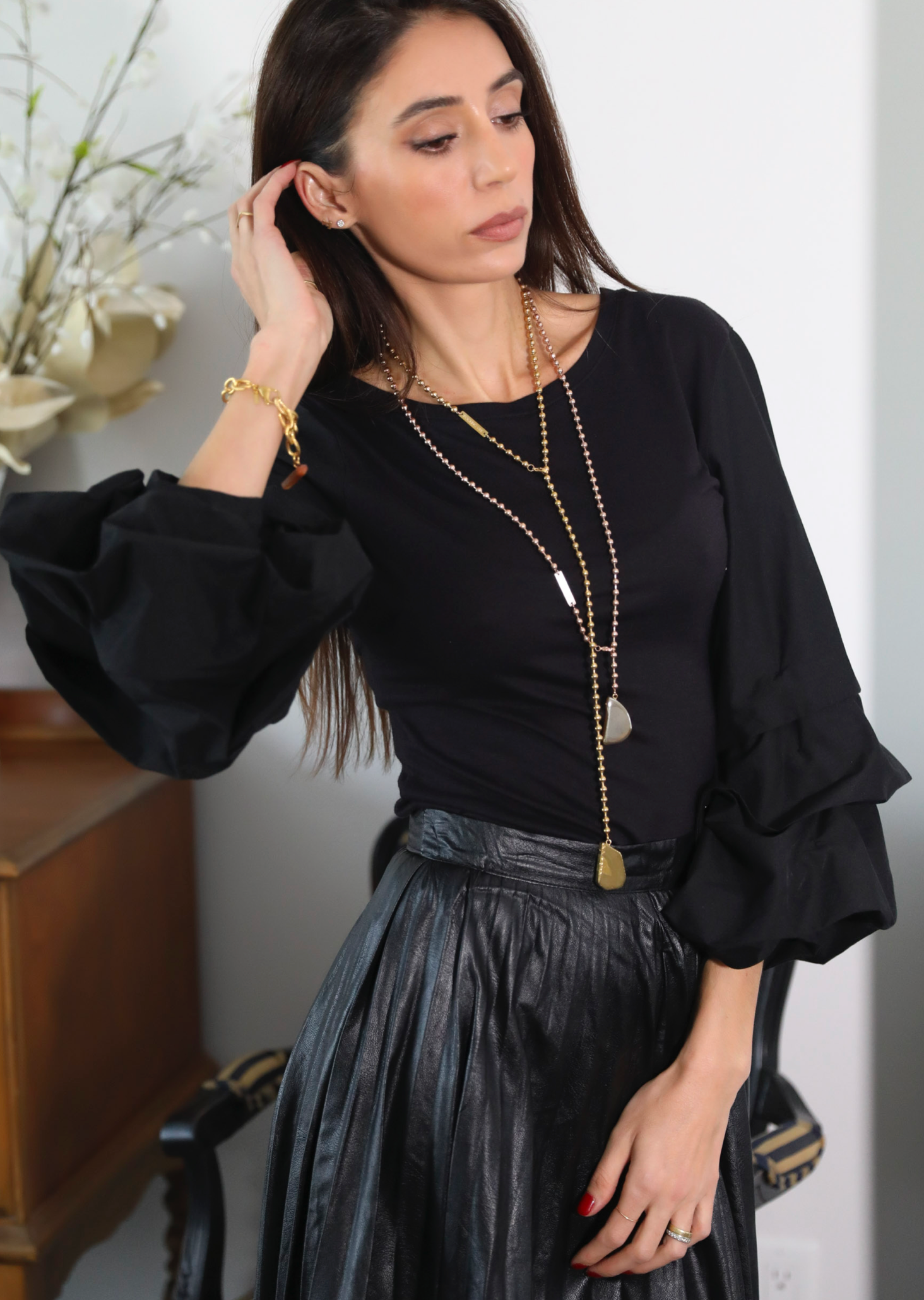 Bia adjustable necklace in gold - Rocking Vibe