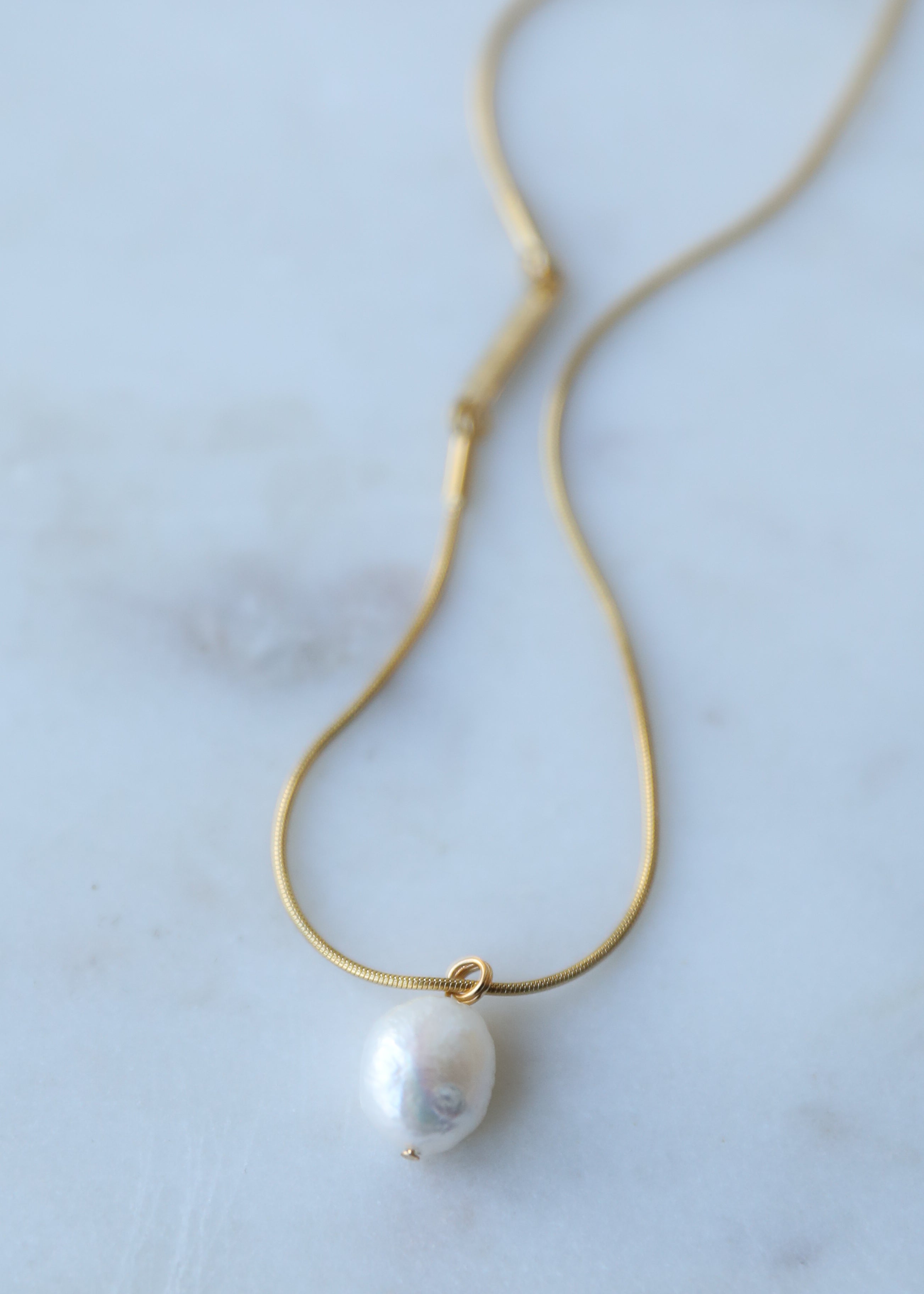 El Mar necklace in gold - Rocking Vibe