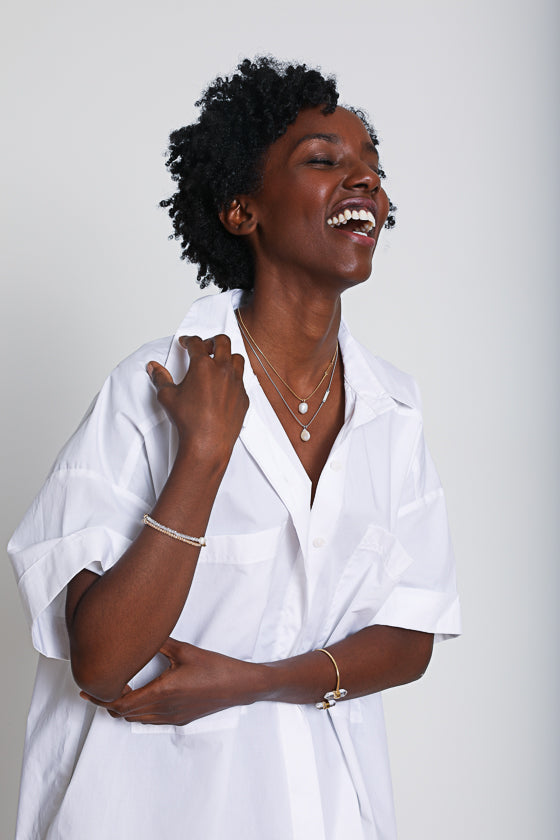 El Mar necklace in gold - Rocking Vibe