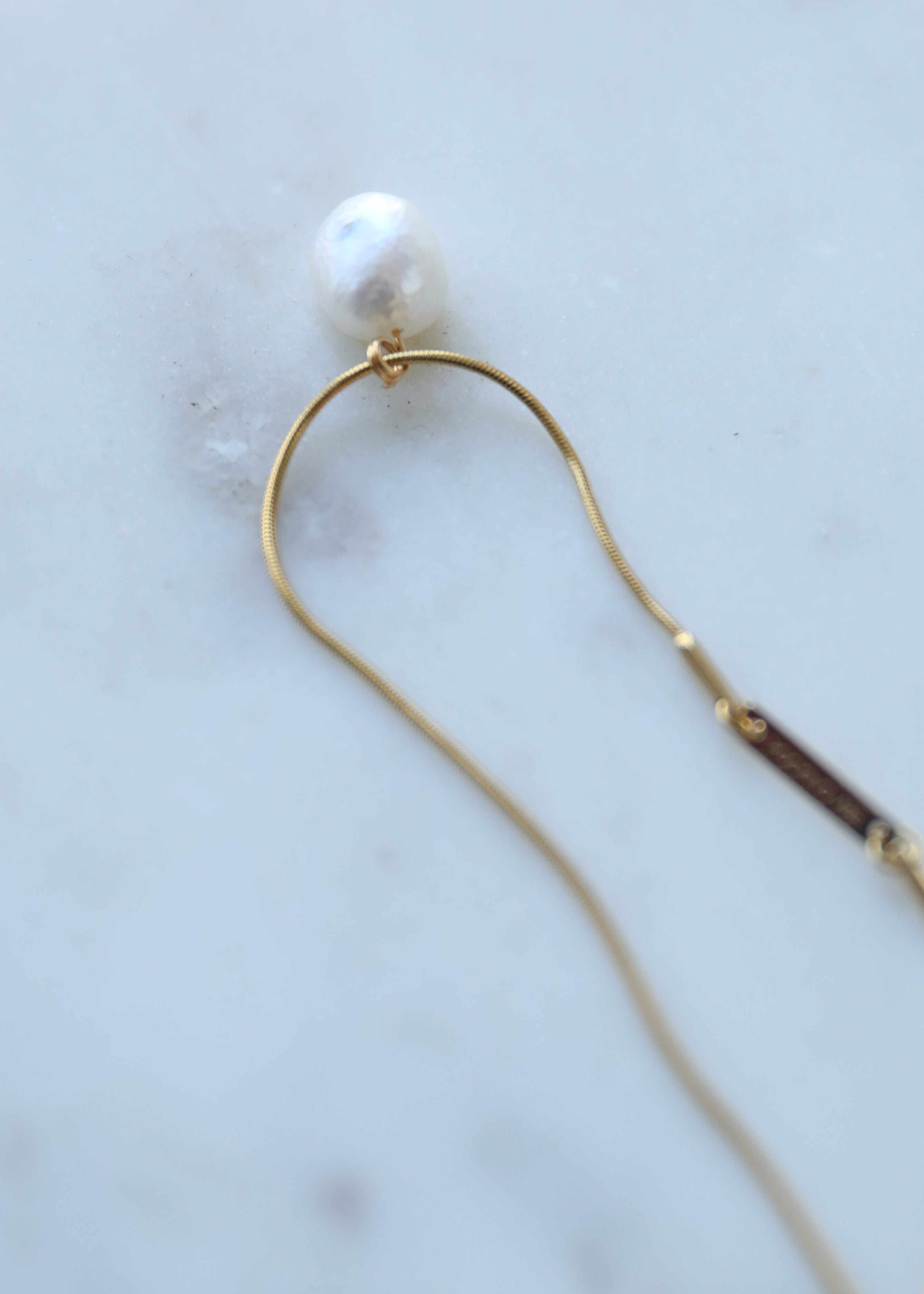 El Mar necklace in gold - Rocking Vibe