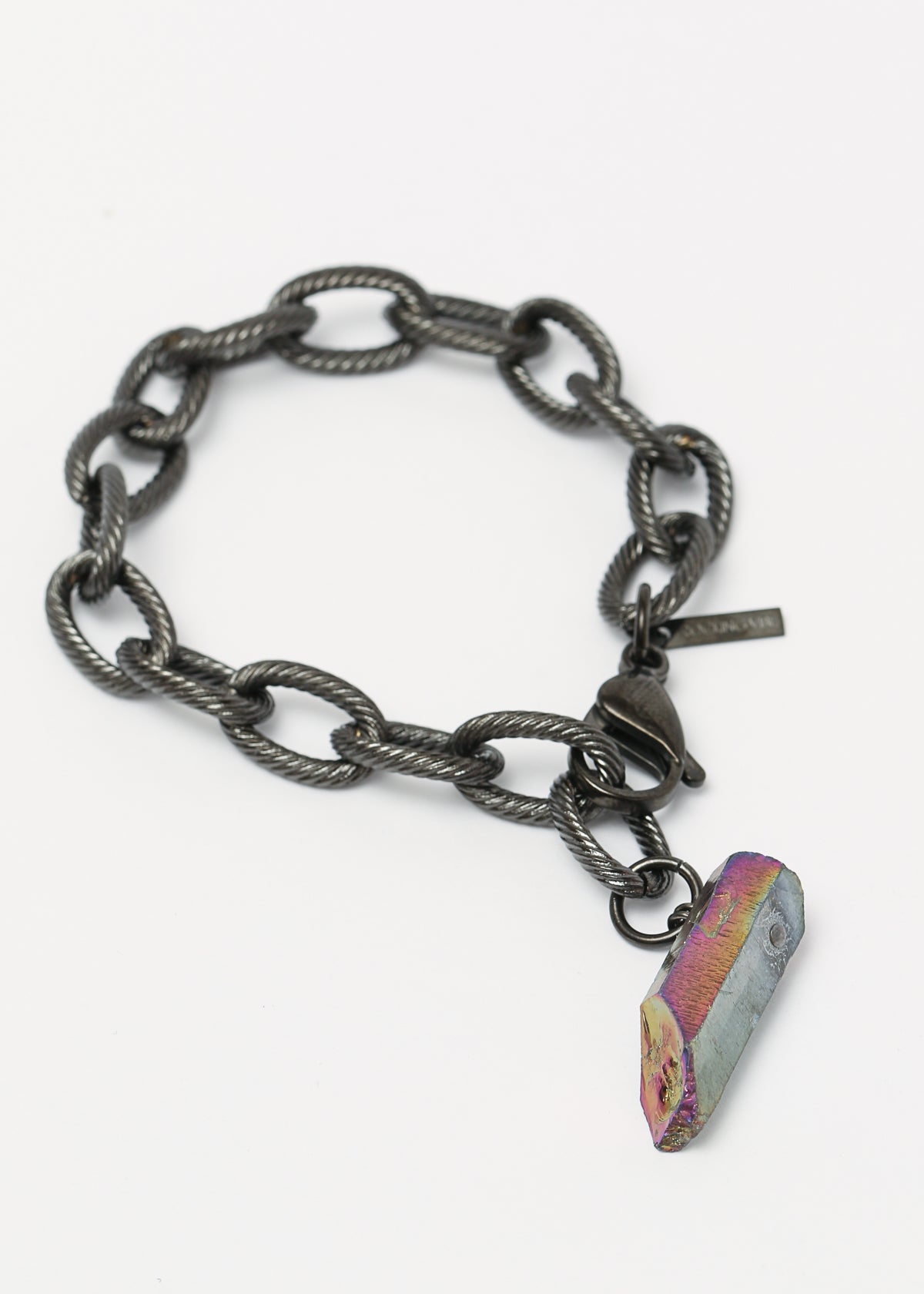 Elevate bracelet in gunmetal - Rocking Vibe