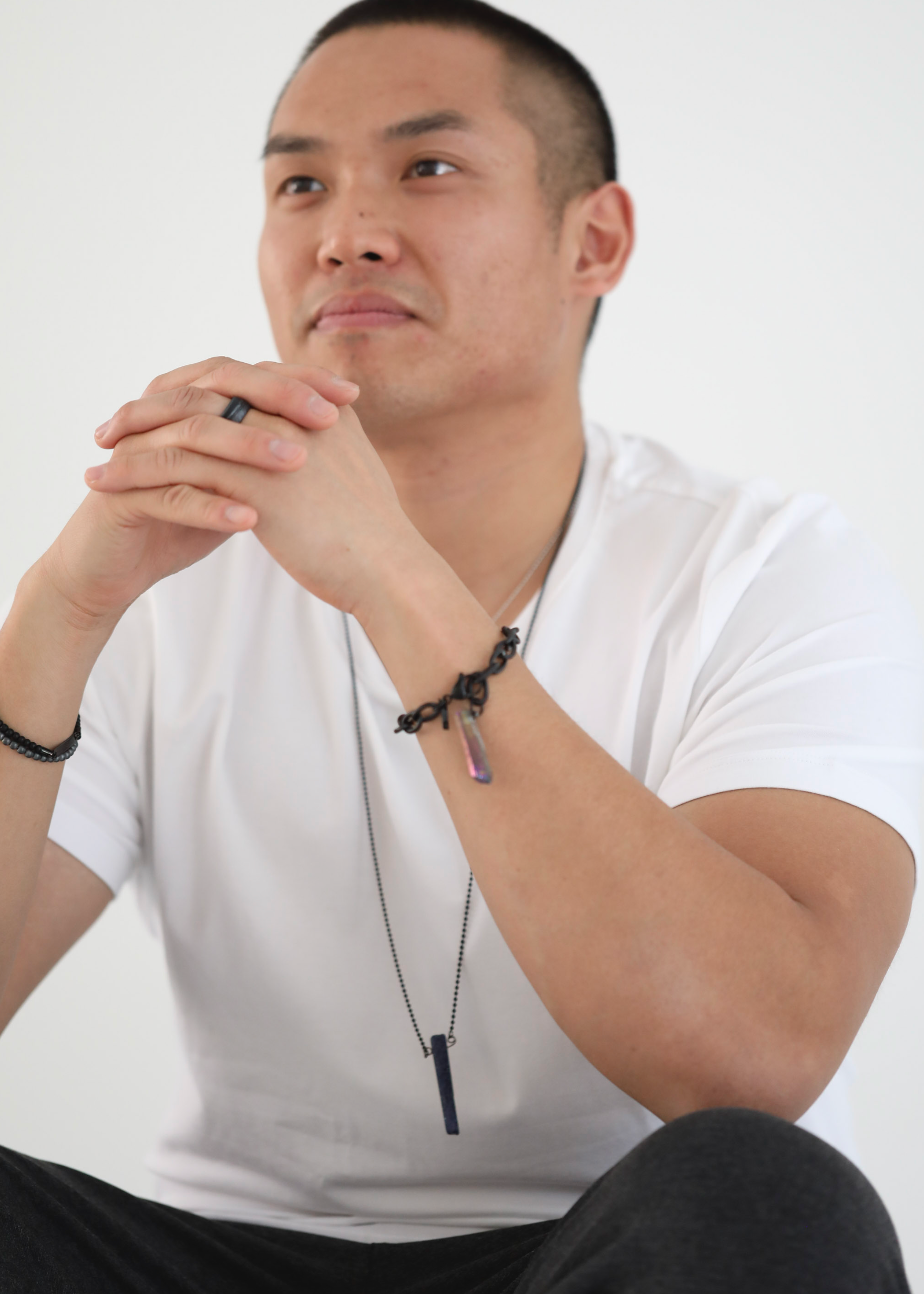 Elevate bracelet in gunmetal - Rocking Vibe