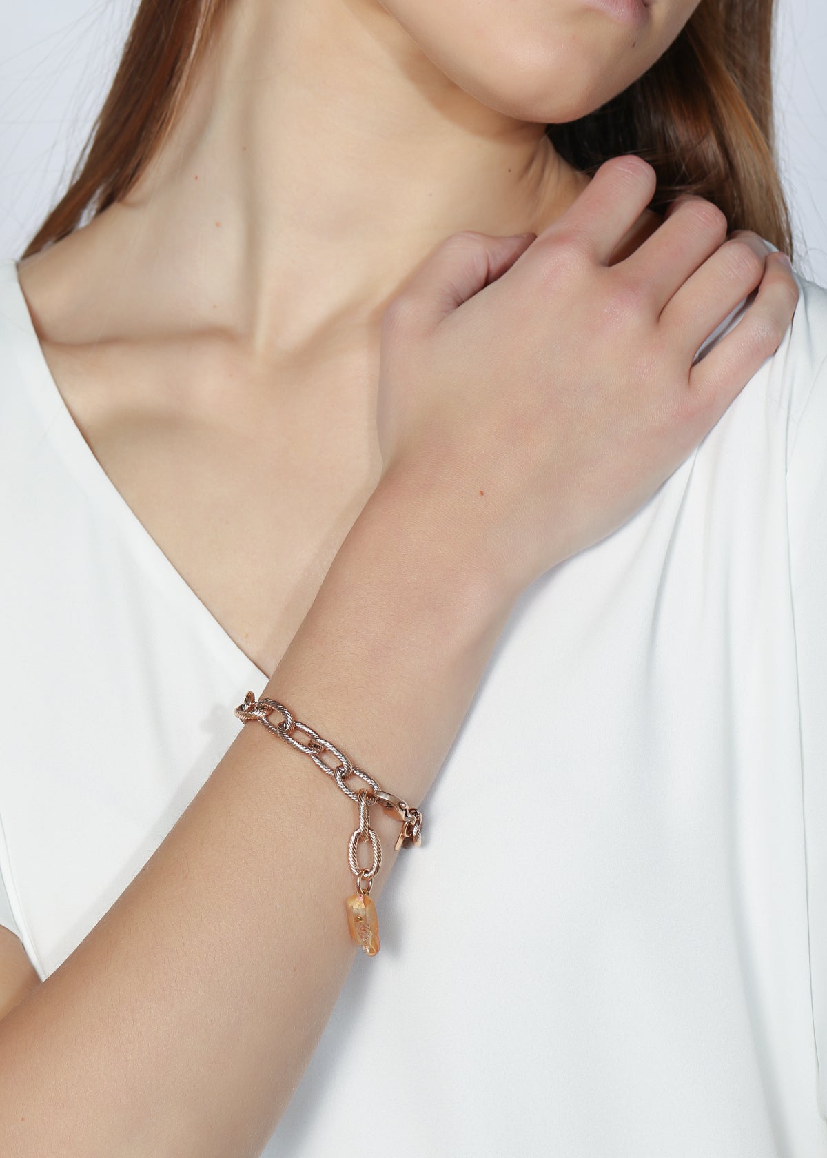Elevate bracelet in rose gold - Rocking Vibe