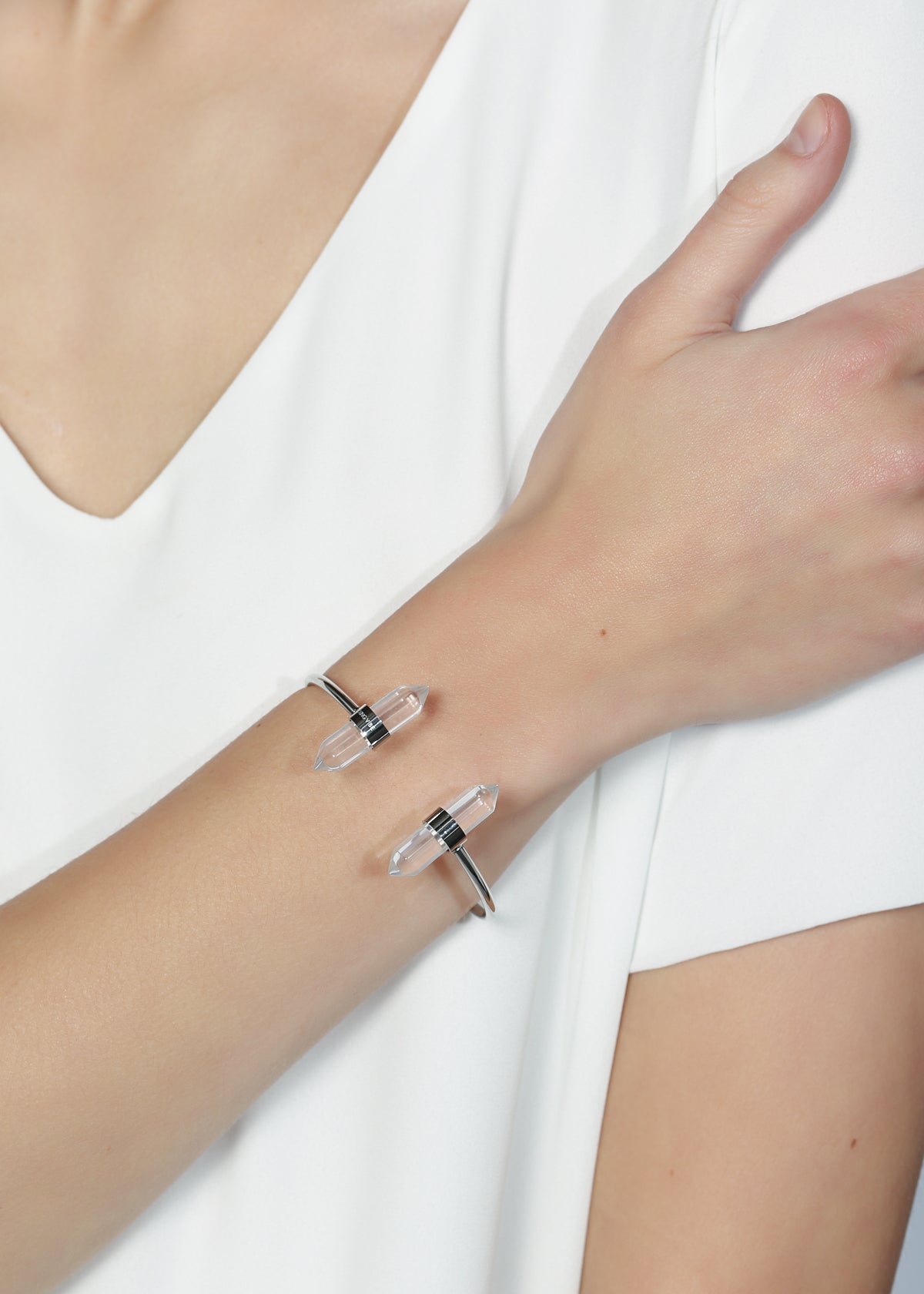 Essence bangle in steel - Rocking Vibe