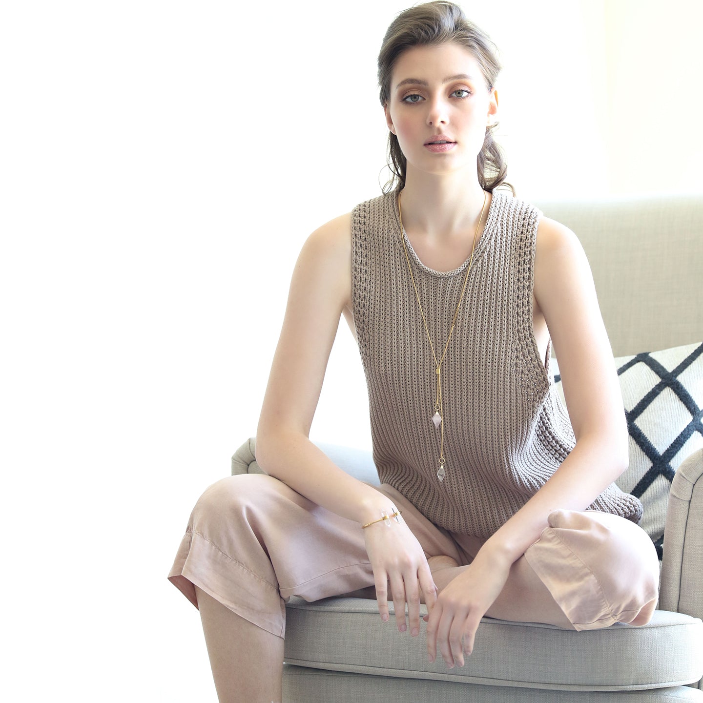 Grace adjustable necklace in gold - Rocking Vibe