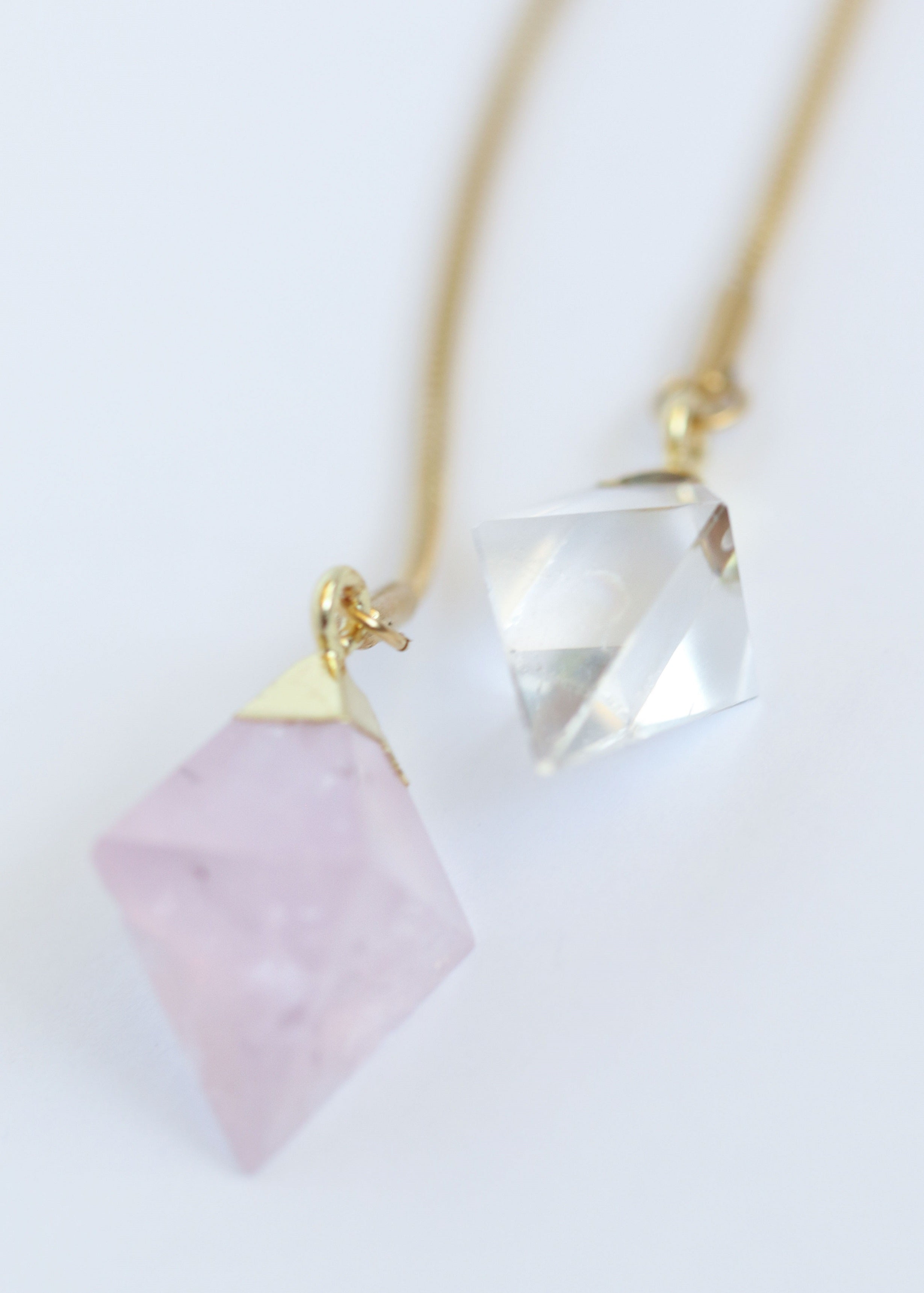 Grace adjustable necklace in gold, alternate view - Rocking Vibe