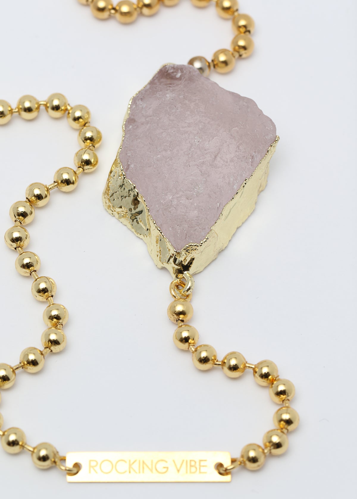 Hera diffuser necklace in gold - Rocking Vibe