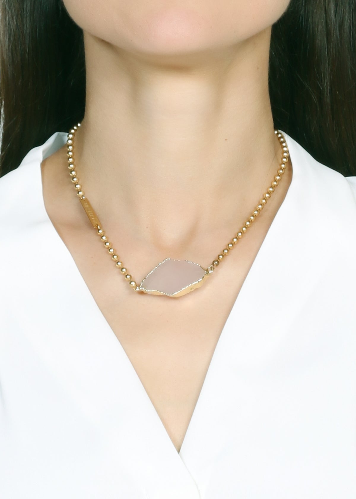 Hera diffuser necklace in gold - Rocking Vibe