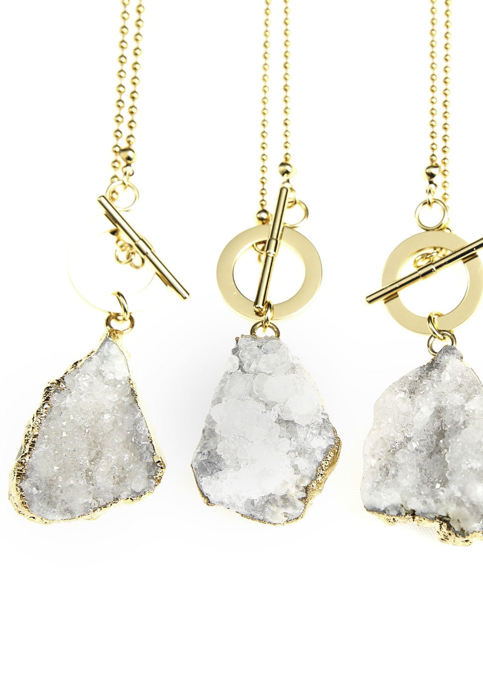 Limitless necklace in gold, white - Rocking Vibe