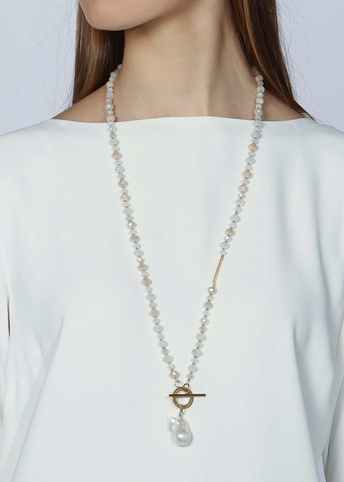 Luminous Soul diffuser necklace in gold - Rocking Vibe