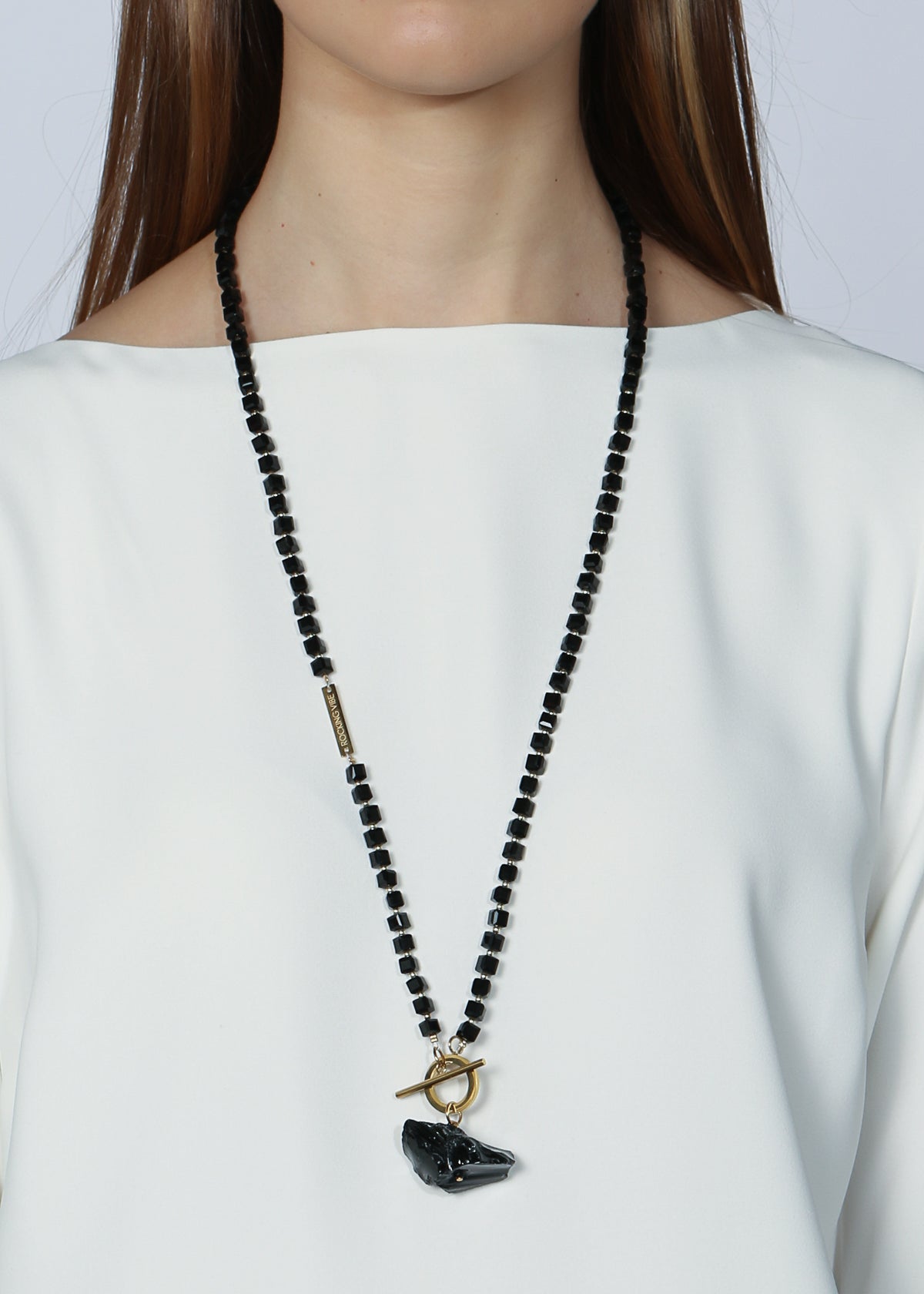 Mystic Soul diffuser necklace in gold - Rocking Vibe